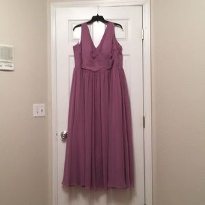 Azazie long dress